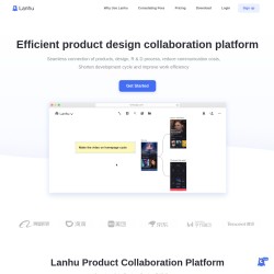 蓝湖- 高效的产品设计协作平台
